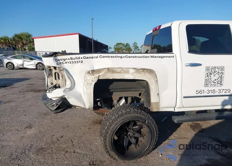 2014 Chevrolet Silverado 1500 2Lz из США, поврежденный, VIN 3GCUKSEC3EG101160